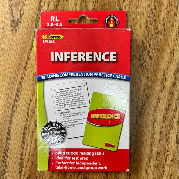 Reading Skill Practice Flashcards - Picture 4 of 10